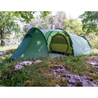 Hikking 2 lightweight tunnel tent for 2 people for camping in green - ALPIN LOACKER